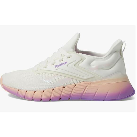Reebok Women's Nano Gym Sneaker, Chalk/Washed Clay/Digital Purple, 10.5 - Picture 1 of 10